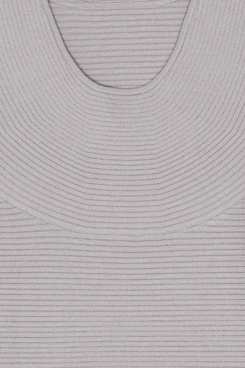 トップス rest & recreation RIB KNIT TOP Rib Knit Top Beige - REMAIN Birger Christensen