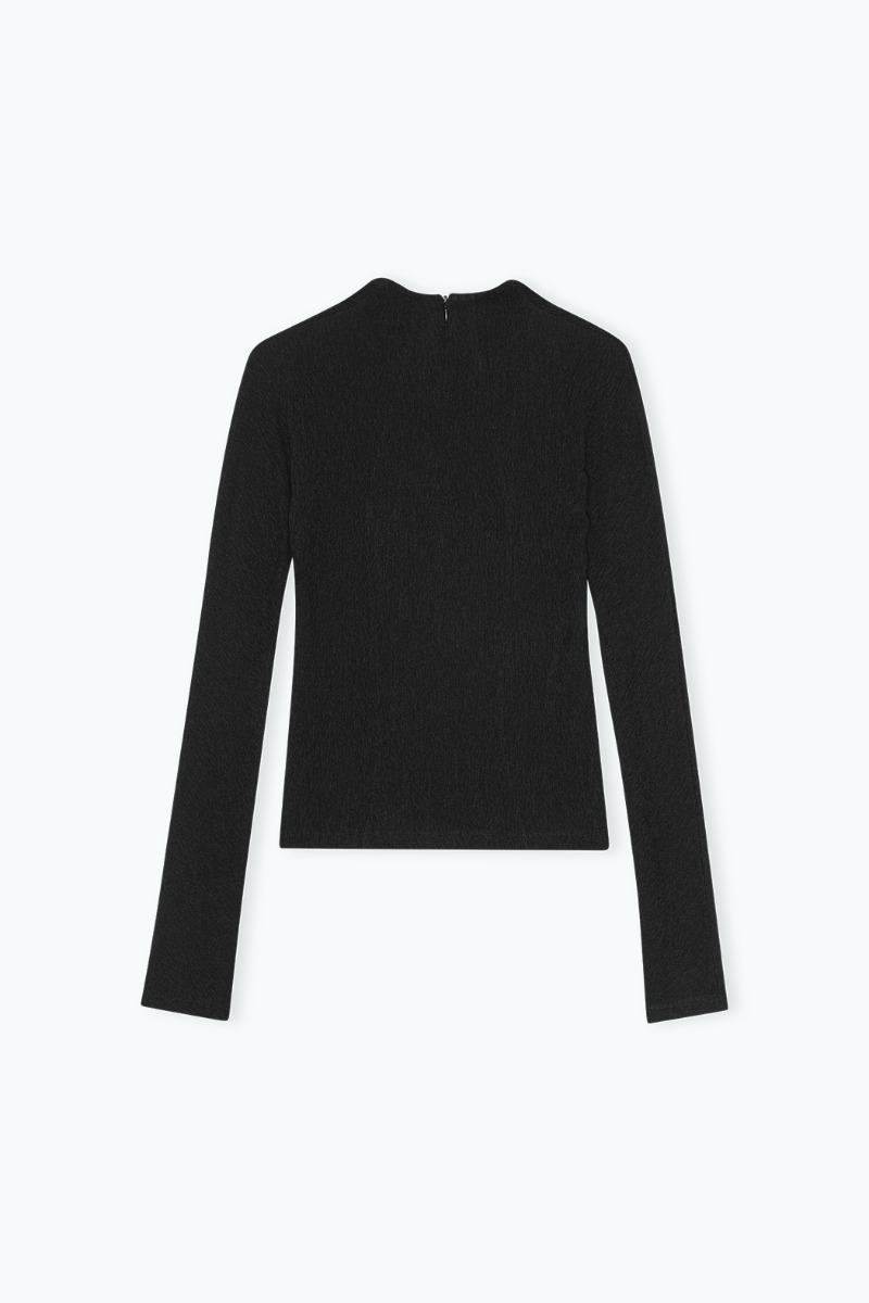 REMAIN BIRGER CHRISTENSEN 売れ筋商品|||リメイン バーガー クリステンセン Tシャツ トップス レディース Tank tops Black Tops and Shirts | REMAIN Birger Christensen