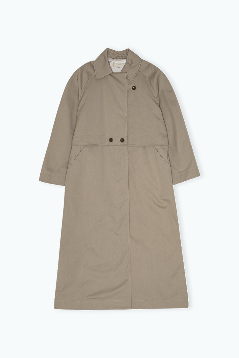 Long Trench Coat Beige - REMAIN Birger Christensen