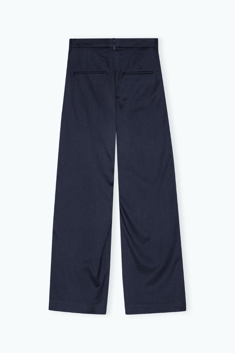 パンツ REMAIN BIRGER CHRISTENSEN WIDE SUITING PANT (502322 100) Wide Suiting Pants Black - REMAIN Birger Christensen