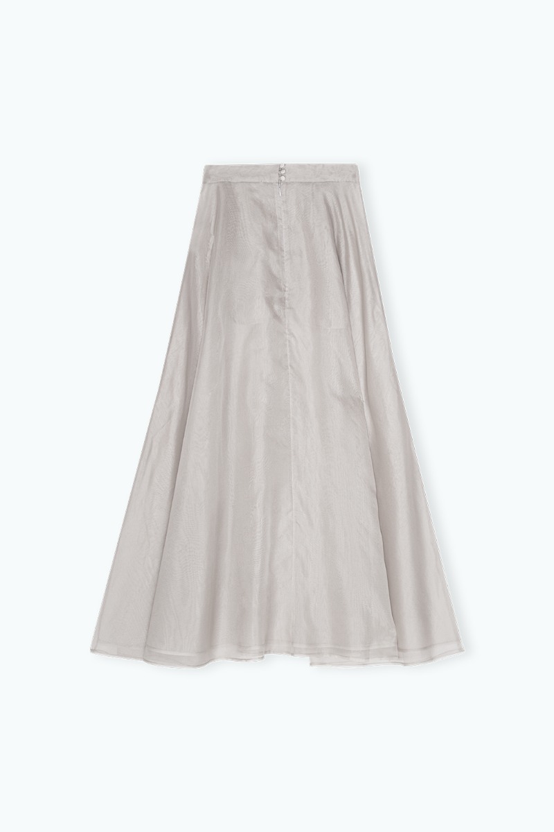stina スティナ　pull-on skirt / light gray stina / pull-on skirt / light gray