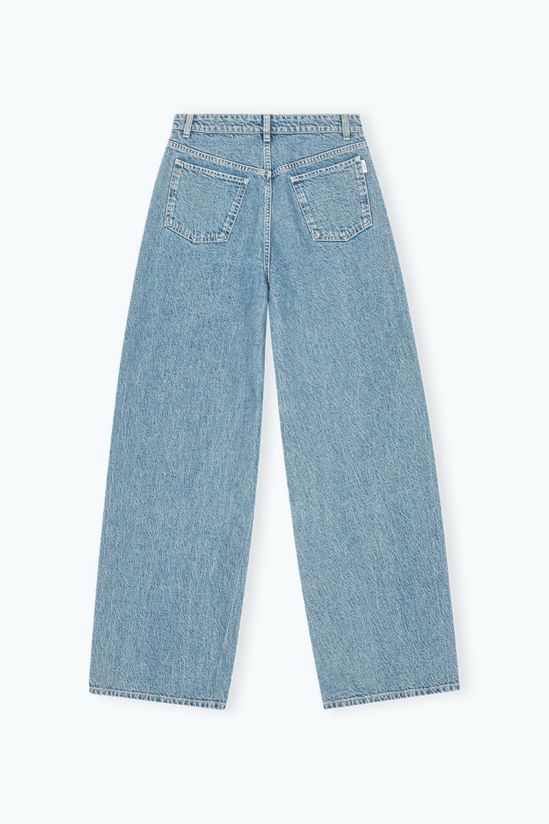 Cocoon Denim Pants Blue - REMAIN Birger Christensen