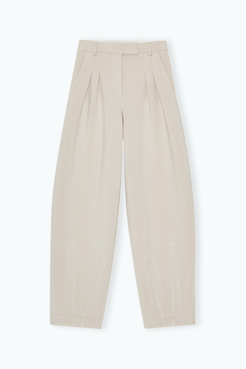 Soft Cocoon Pants Beige - REMAIN Birger Christensen