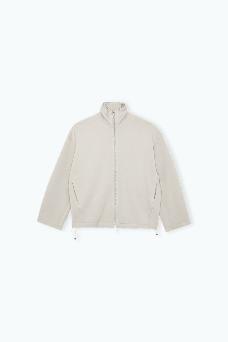 Soft Zipped Jacket Beige - REMAIN Birger Christensen