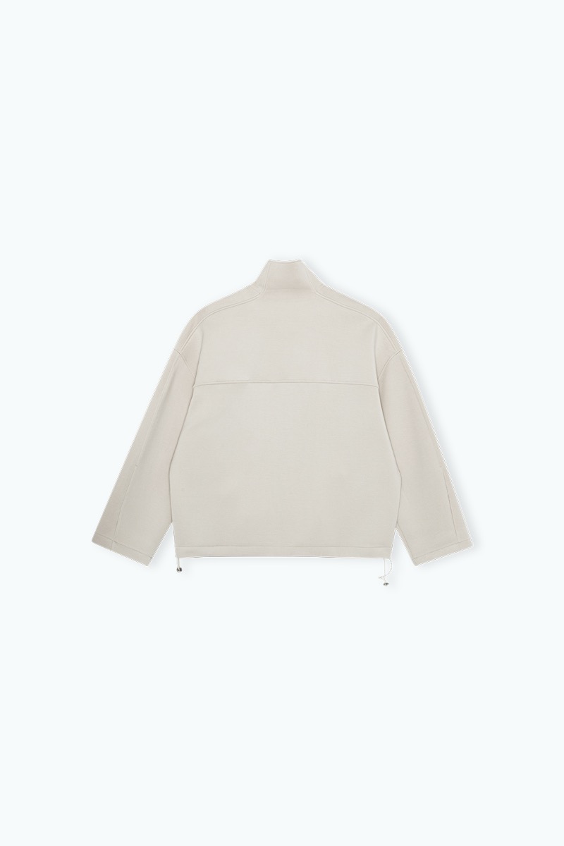 Soft Zipped Jacket Beige - REMAIN Birger Christensen