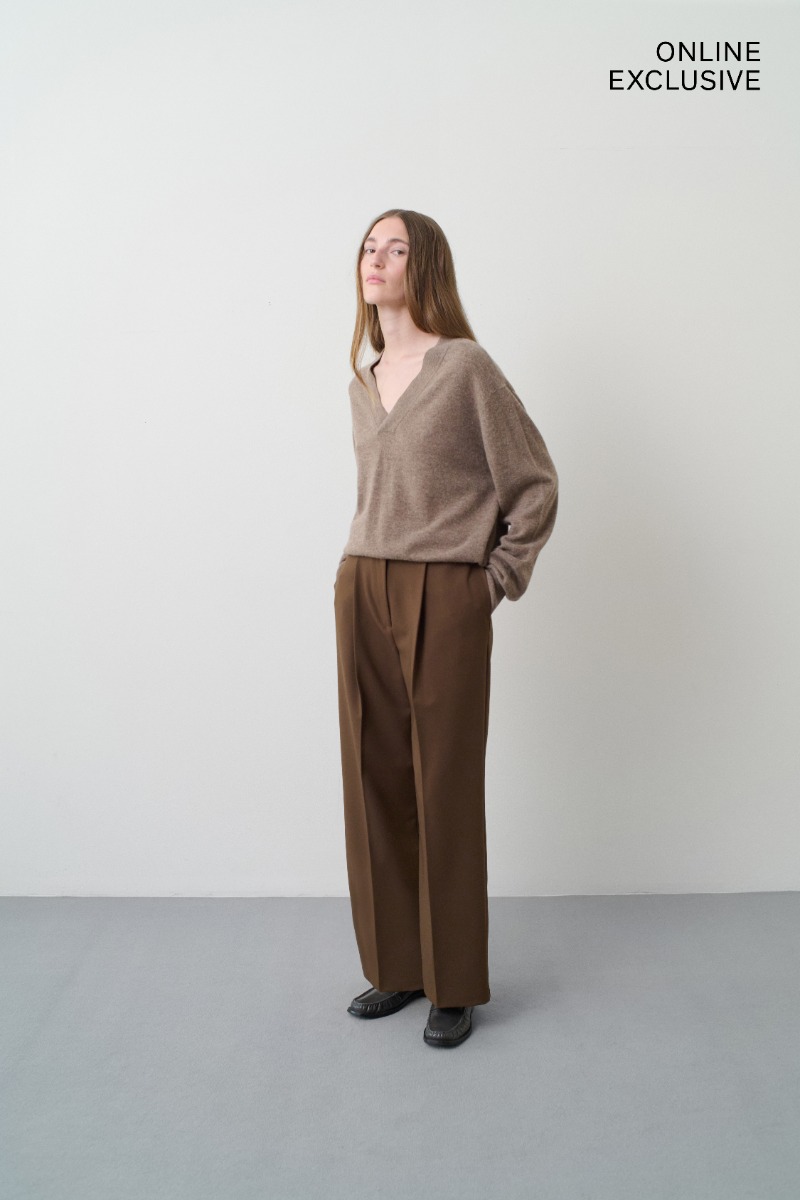 【REMAIN BIRGER CHRISTENSEN】レザー flared パンツ 0400020047329?wid=600&hei=800&