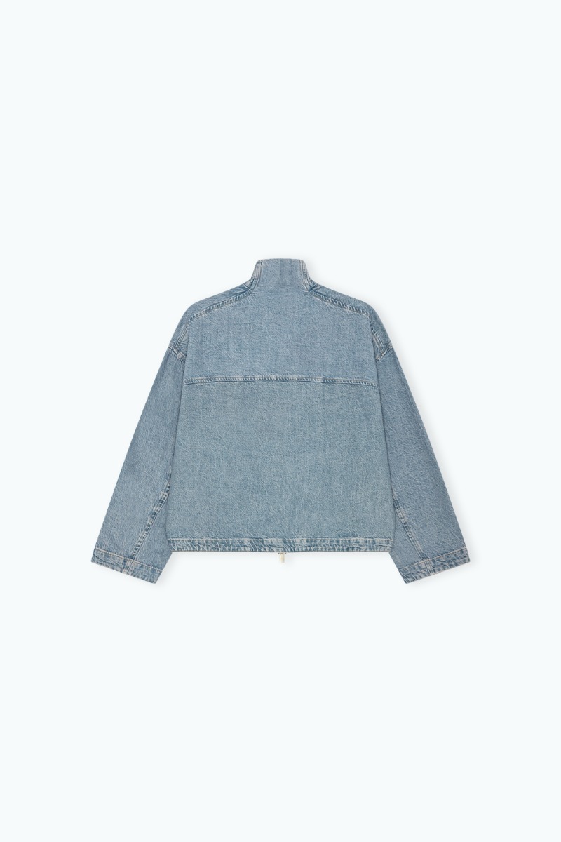 Boxy Denim Jacket Blue - REMAIN Birger Christensen