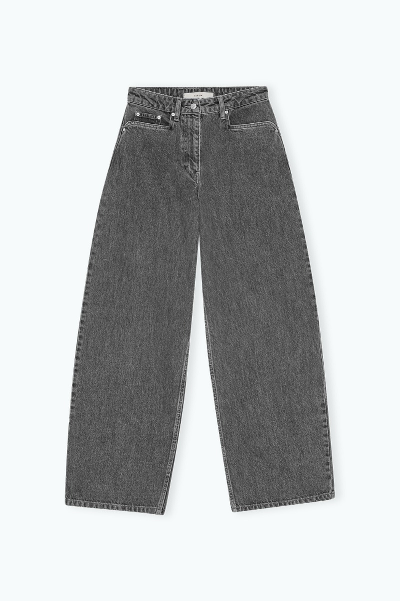 LOHEN PIGMENT DYEING COCOON PANTS グレー　36 remain_5030281093_frost-