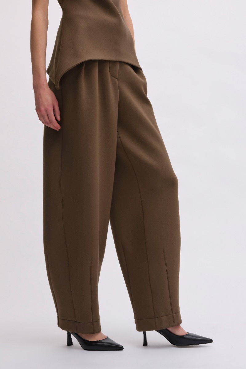 Soft Cocoon Pants Brown - REMAIN Birger Christensen