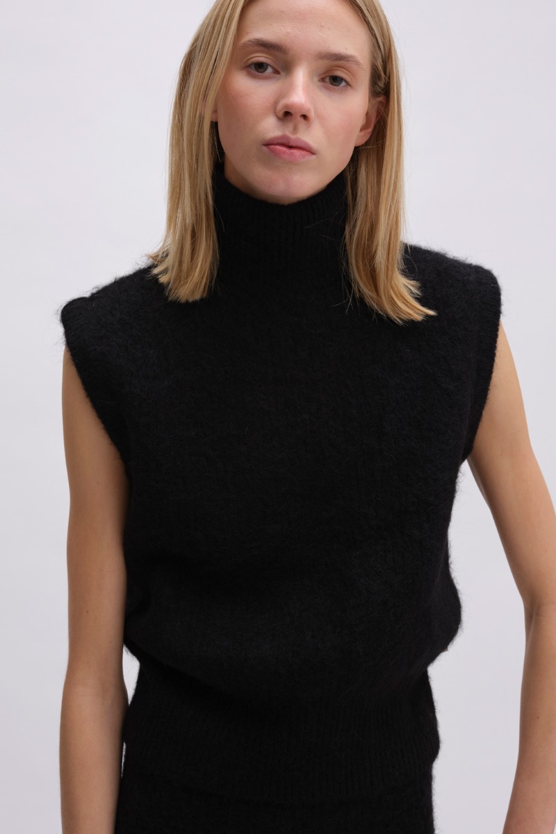 BRIEFING ◆WOMENS WR CREW NECK KNIT VEST ERFMFKL Women's Classic Crew Neck Sweater Vest Loose