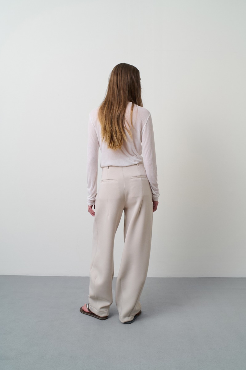 Soft Cocoon Pants Beige - REMAIN Birger Christensen