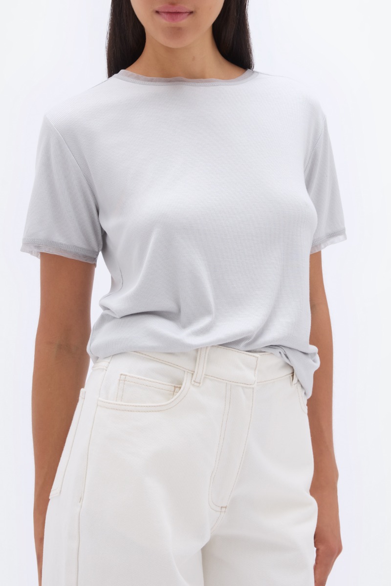 インナー・ルームウェアその他 REMAIN BIRGER CHRISTENSEN SS25 BODY LACE TRIM (502349 100) Body With Lace Edge Black - REMAIN Birger Christensen