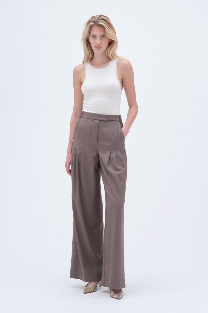 Jersey Tank Top Cream - REMAIN Birger Christensen