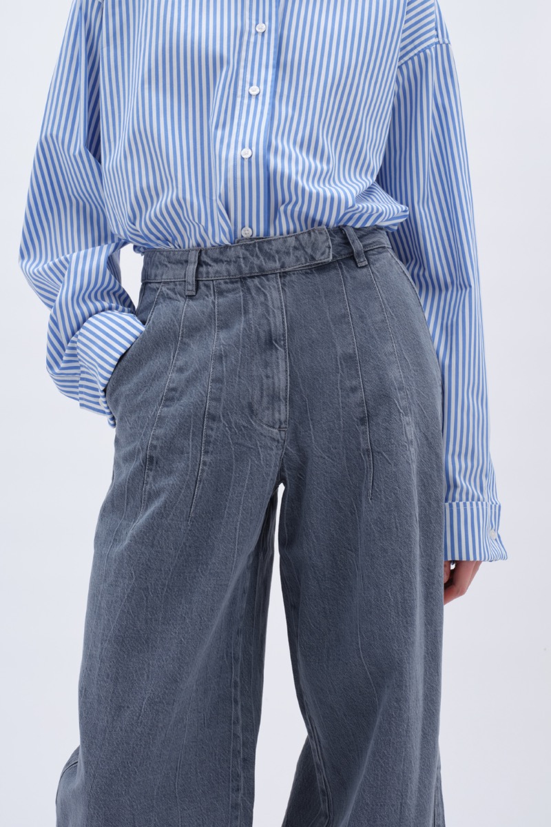 【関税込み】REMAIN Birger Christensen ブルー Cocoon ジーンズ Cocoon Denim Pants Blue | REMAIN Birger Christensen