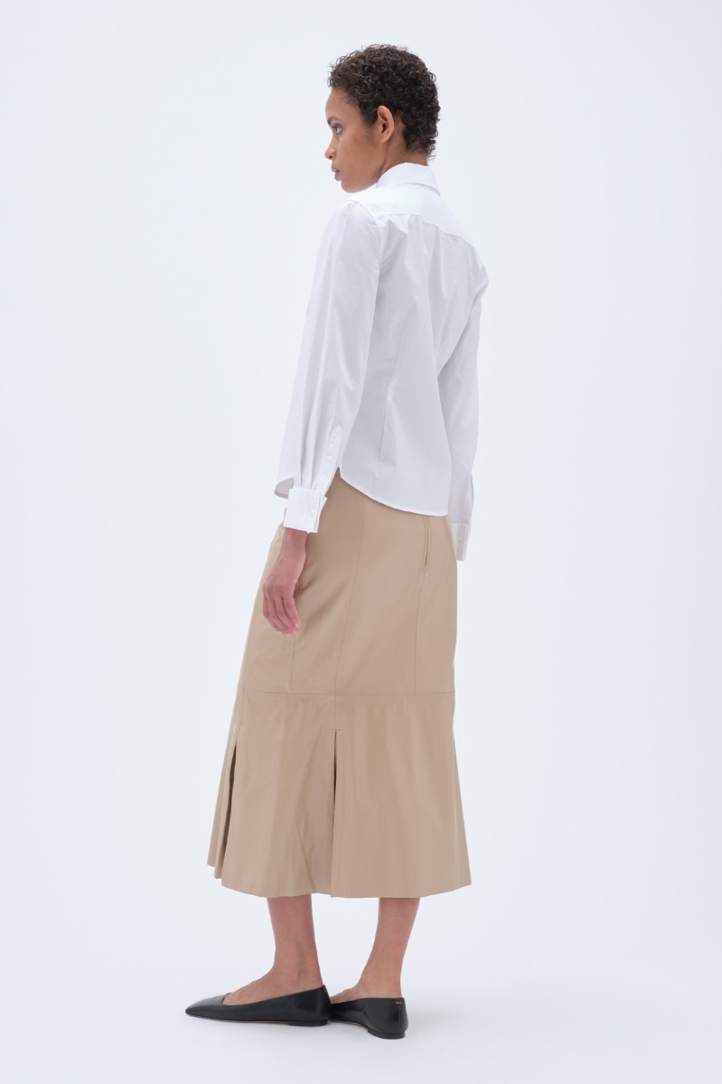 REMAIN BIRGER CHRISTENSEN 売れ筋商品|||リメイン バーガー クリステンセン シャツ トップス レディース Denim shirts Beige Green Oversize Shirt by REMAIN Birger Christensen on Sale