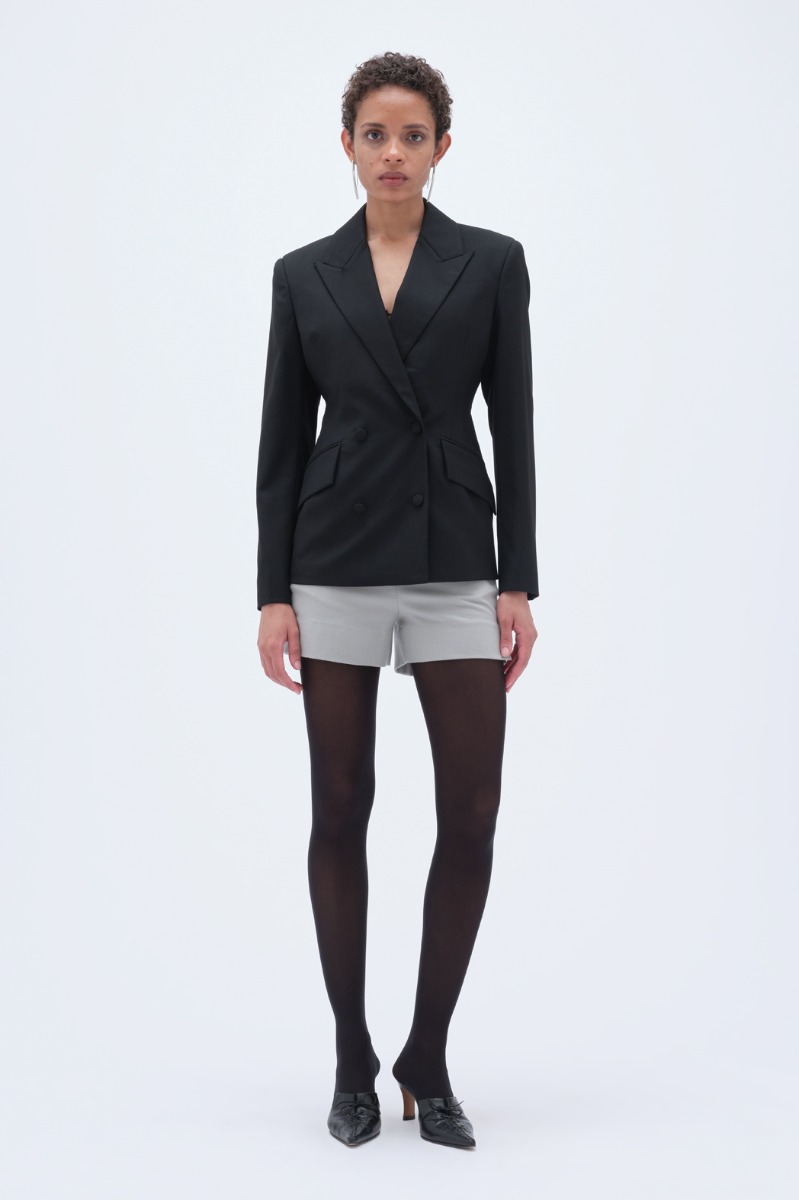 【関税込み】REMAIN Birger Christensen ブラ Fitted Blazer Black - REMAIN Birger Christensen