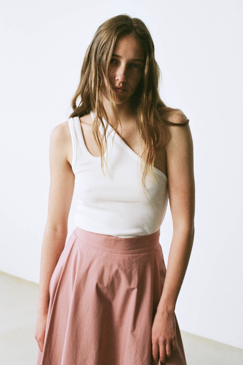 REMAIN BIRGER CHRISTENSEN 売れ筋商品|||リメイン バーガー クリステンセン Tシャツ トップス レディース Tank tops White Rib Tank Top Bright White - ROTATE Birger Christensen