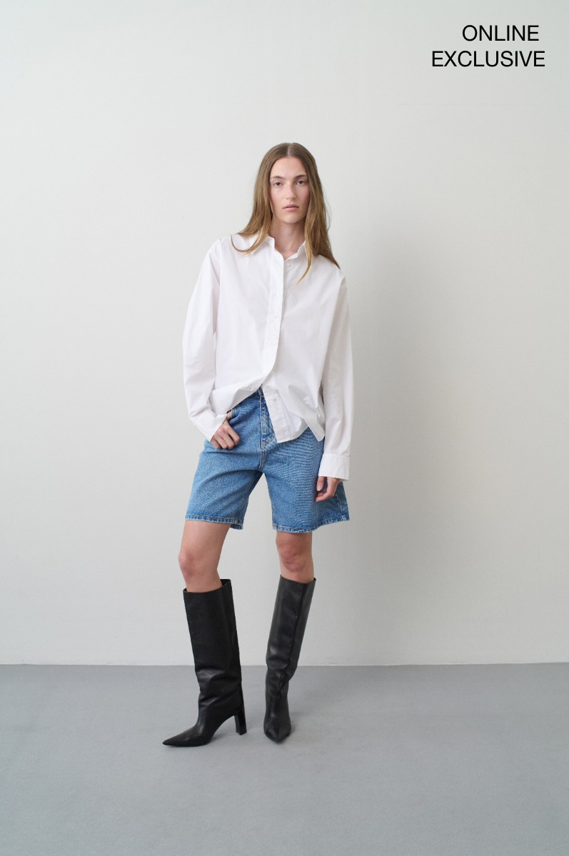 Cocoon Denim Pants Blue - REMAIN Birger Christensen